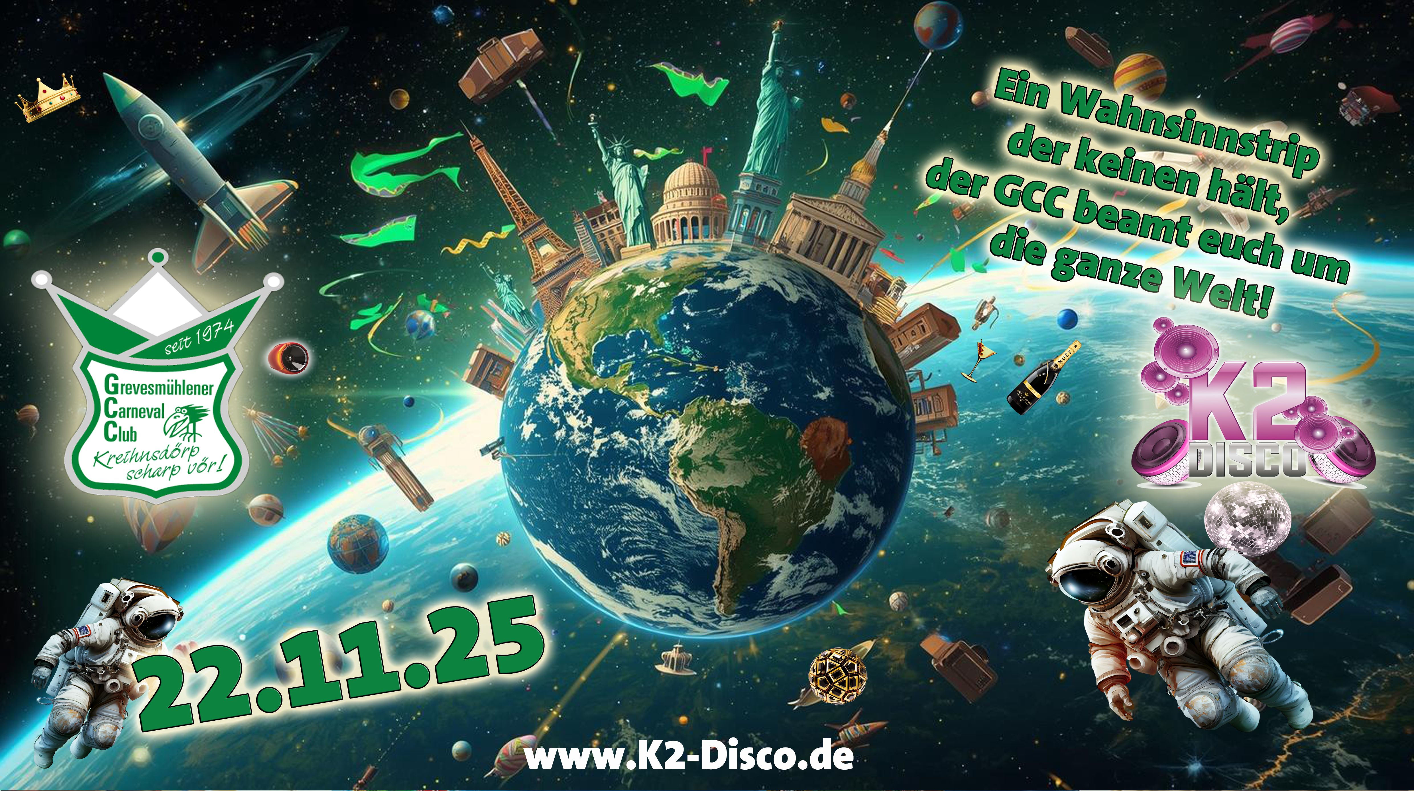 Karneval 2025 mit dem GCC